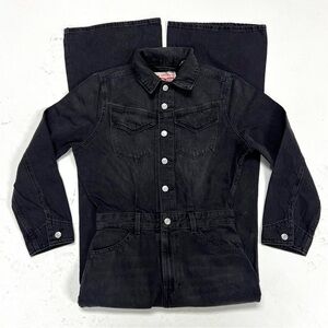 Levis Denim Wide Leg Jumpsuit